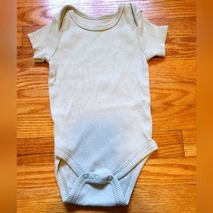 15 for $10 - Chick Pea 3-6m Light Green Onesie